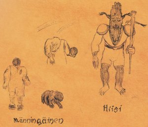 Oma versioni hiidestä ja menninkäisistä suomalaisessa mytologiassa