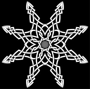 Tämä symboli kuvaa vielä kohdussa kehittyvää tyttölasta